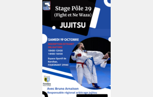 Stage jujitsu départemental (fighting et ne waza)